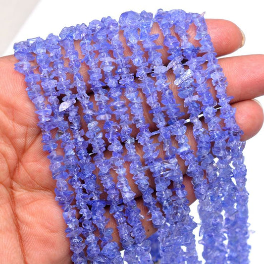 Tanzanite Uncut Mala