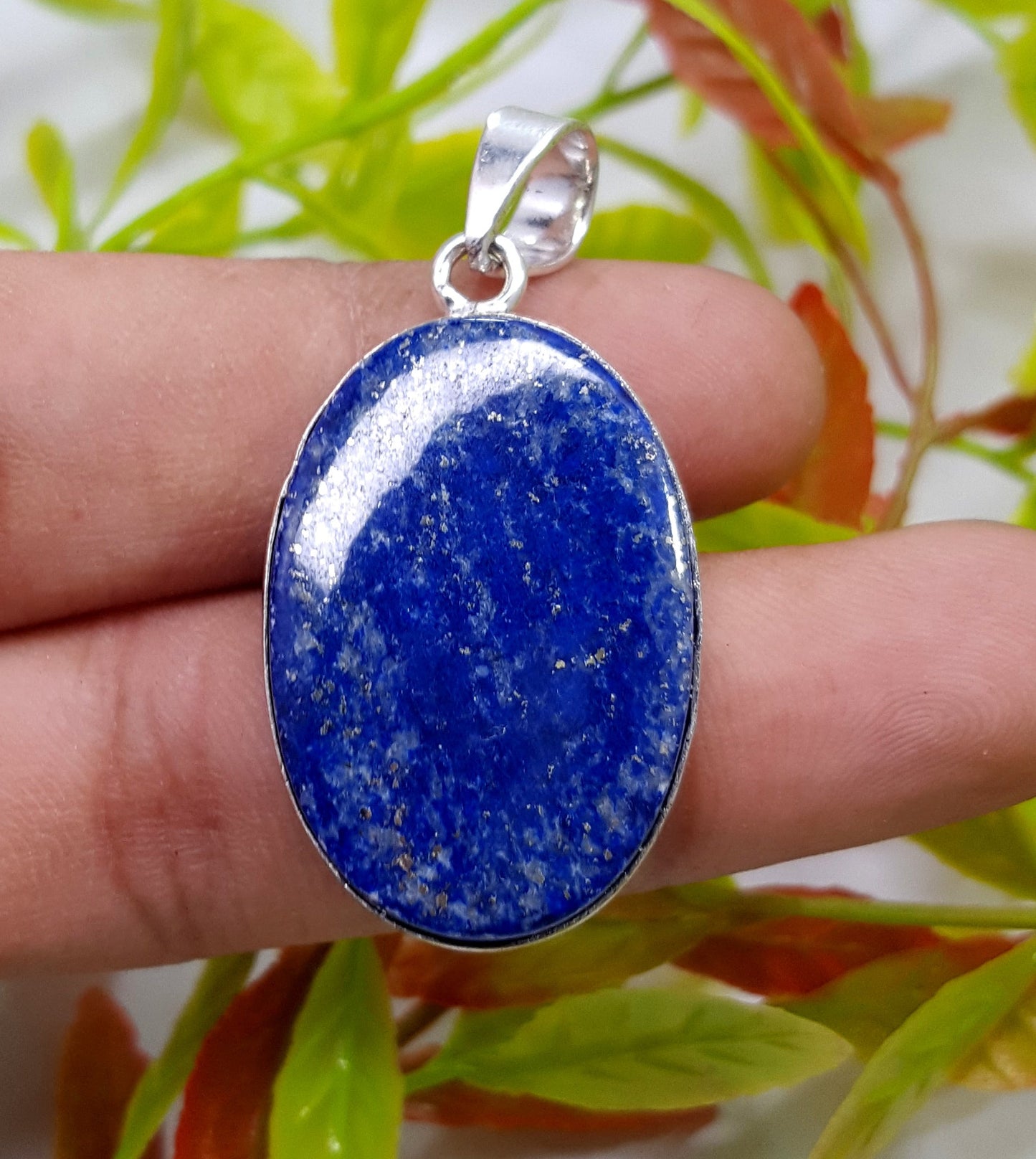 Lapis Lazuli 925 Sterling Silver Pendant Handmade Silver Jewelry Birthday Gift For Women/girls/