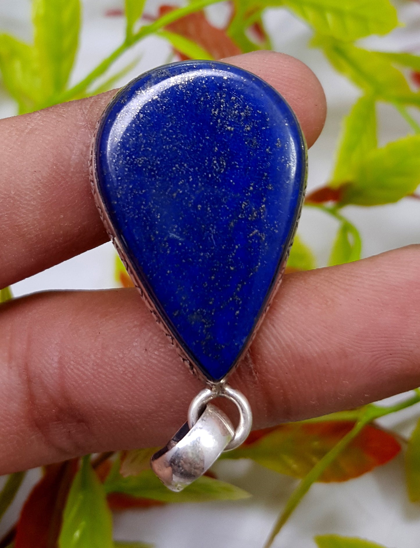 Lapis Lazuli 925 Sterling Silver Pendant Handmade Silver Jewelry Birthday Gift For Women/girls/