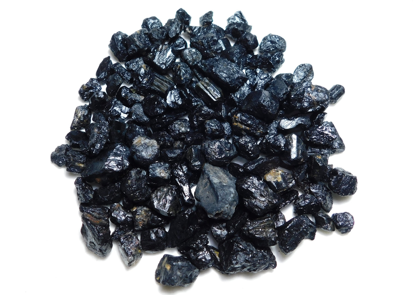 Black Tourmaline Raw Crystal Stone,