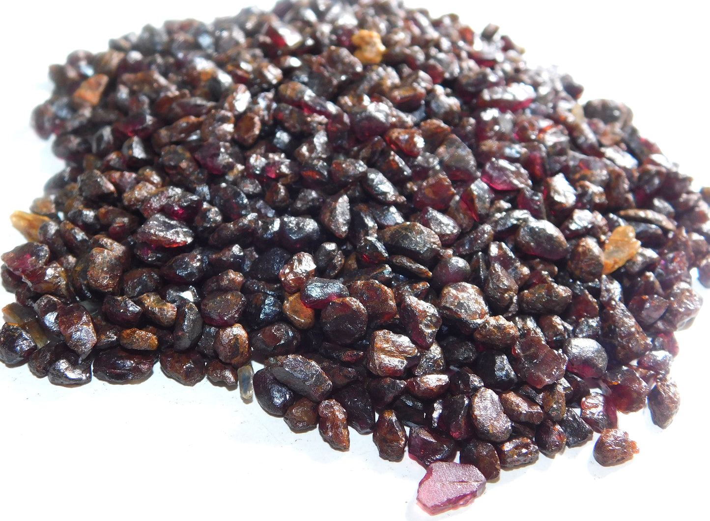 Garnet Chips Raw Crystal Stone,