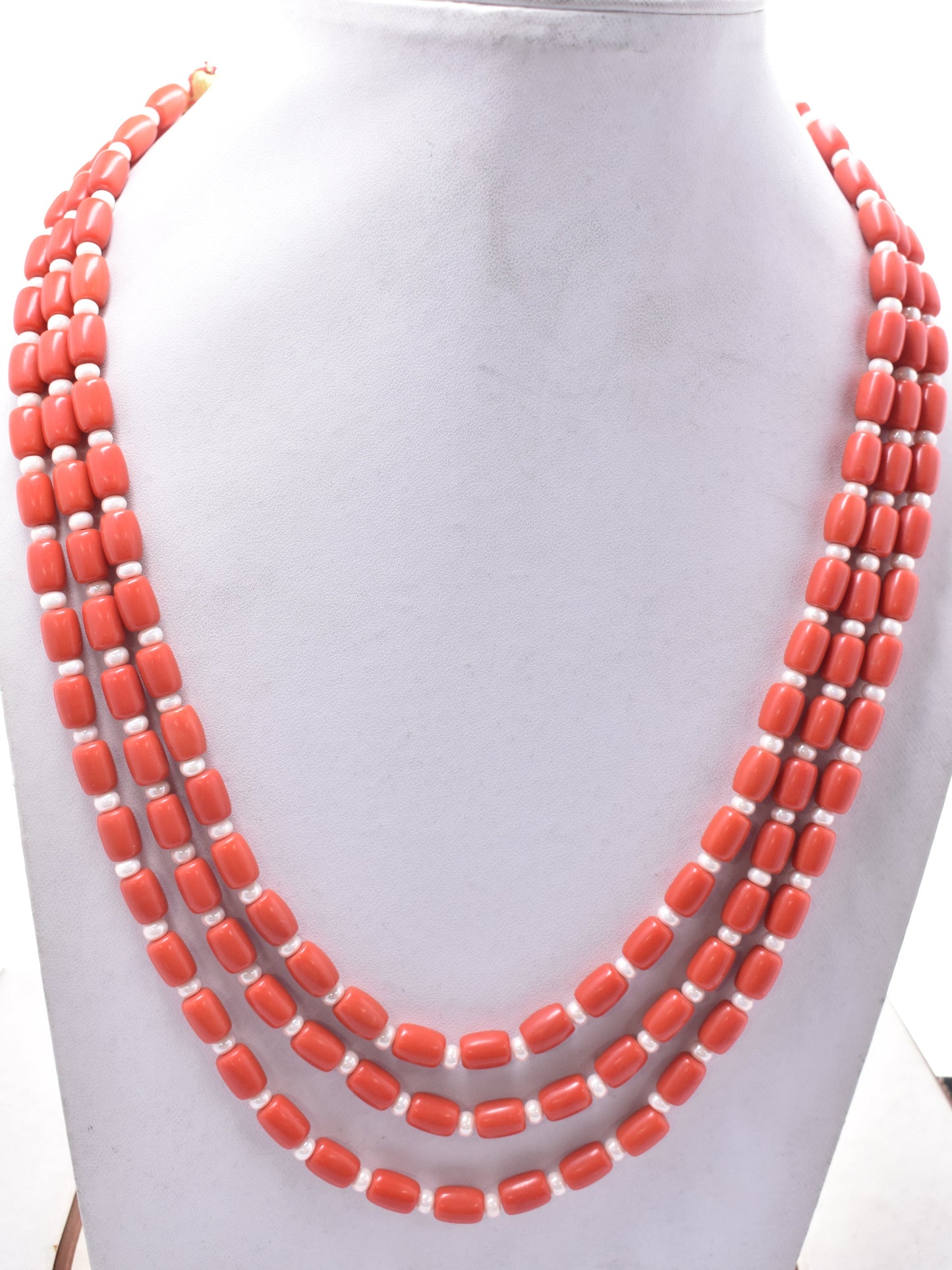 red color fancy necklace jewelry