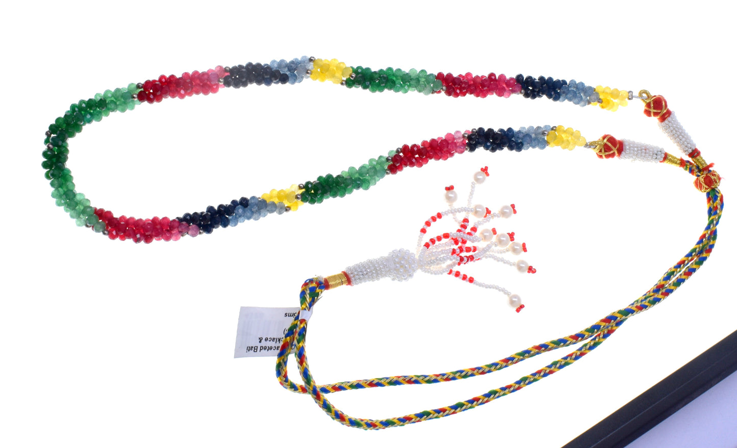 multi Color twisted fancy  necklace jewelry