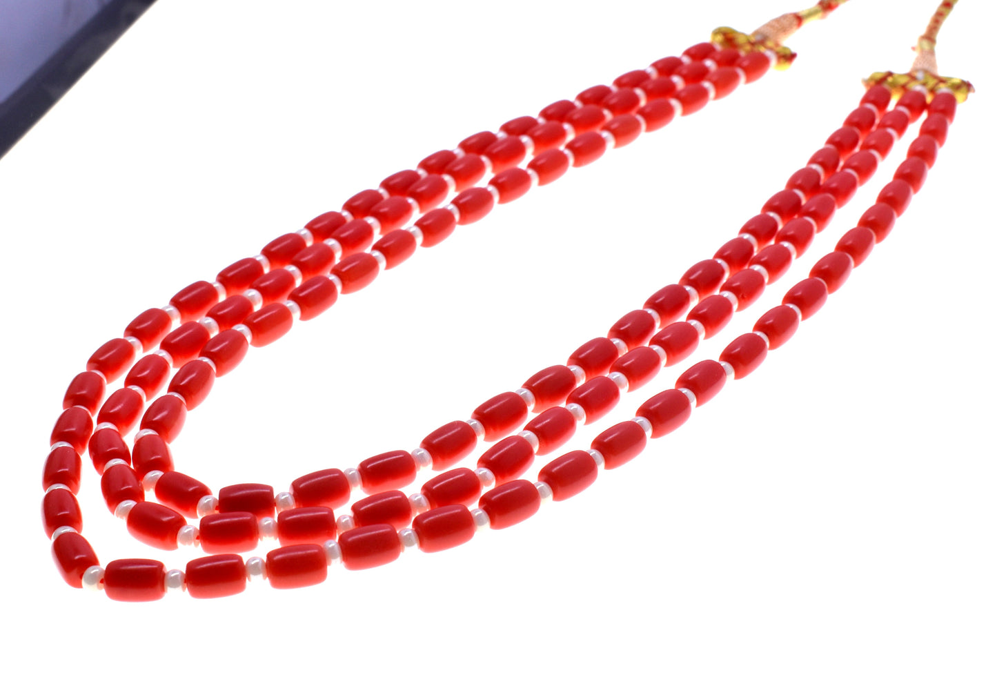 red color fancy necklace jewelry