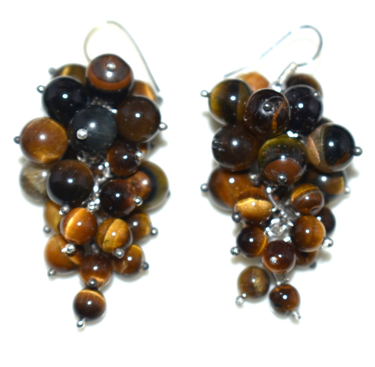 Tiger Eye Ear Hanging, {Earrings}