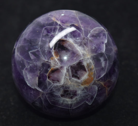 Natural Amethyst Ball, Crystal Ball, {384.00 Gram}