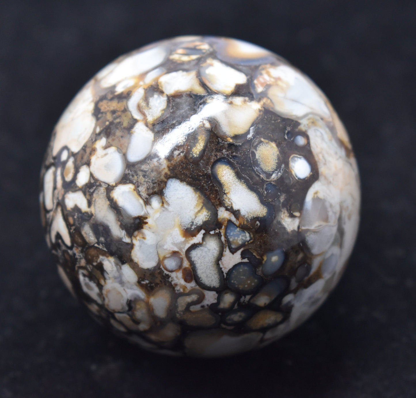 Natural Colorful King Cobra Jasper Crystal Ball, {310.10 Gram}