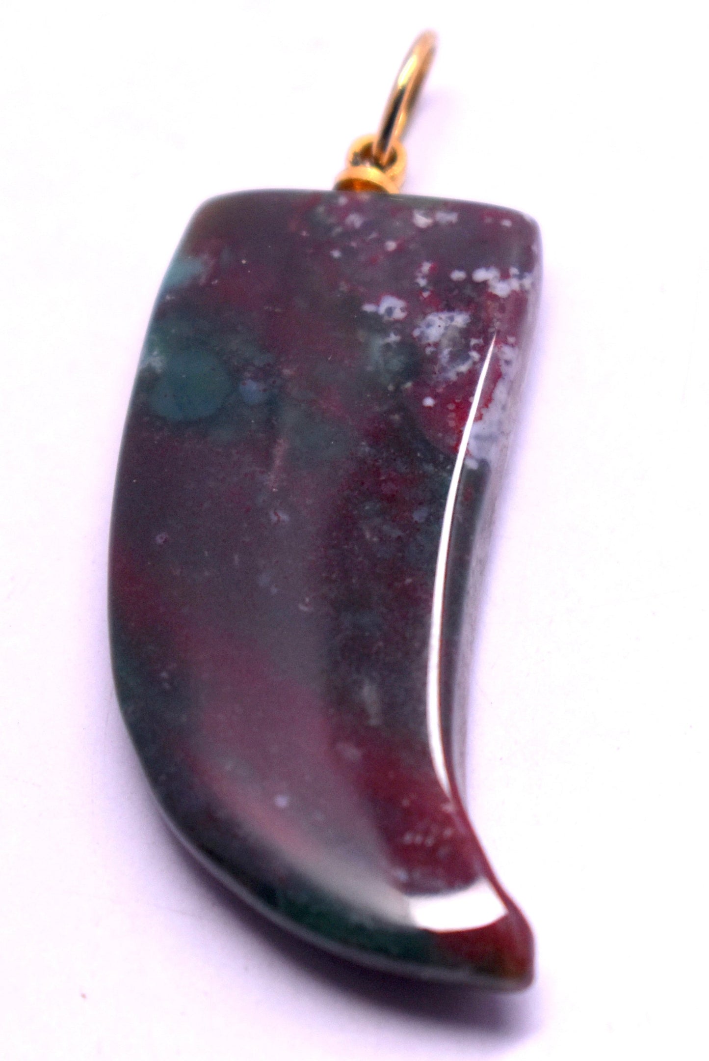 Blood Jasper Agate Pendent, {8.00 Gram}