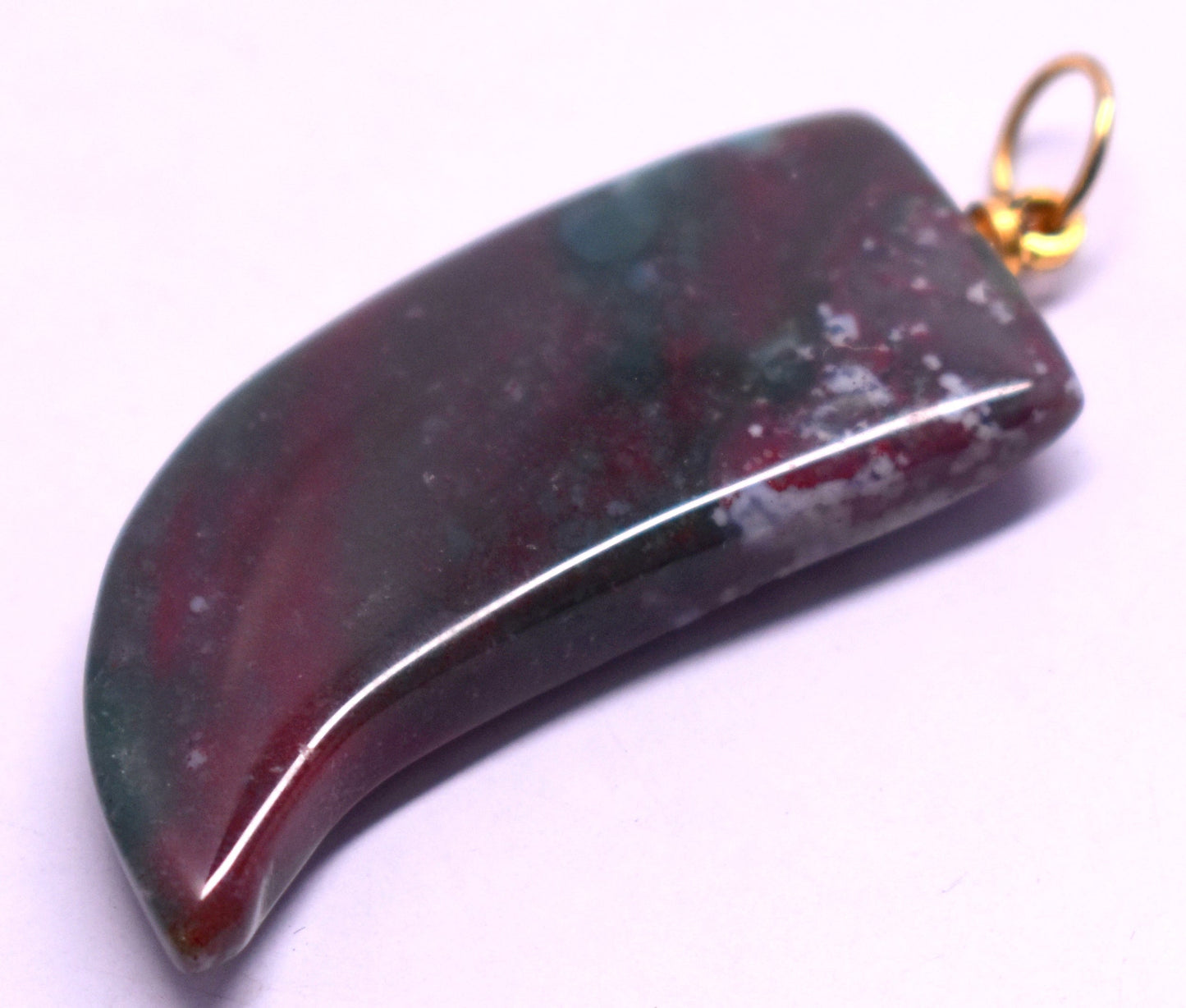 Blood Jasper Agate Pendent, {8.00 Gram}