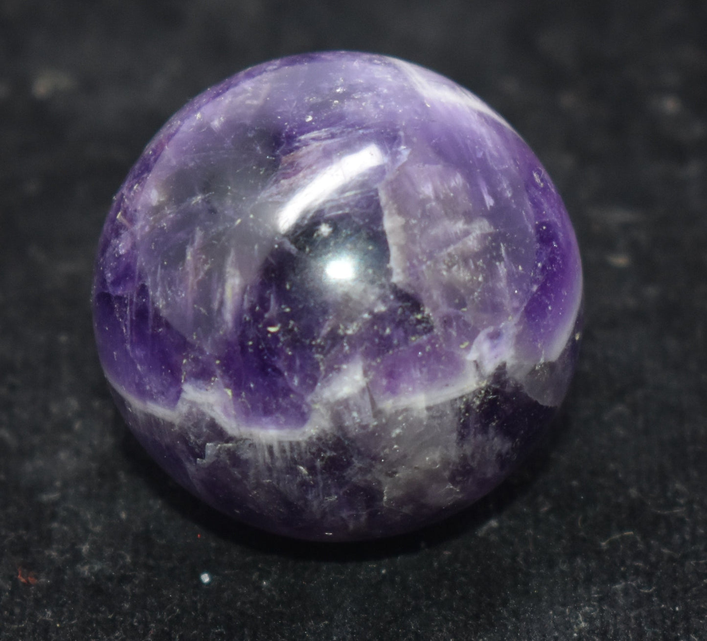 Natural Amethyst Stone Ball - {384.00 Gram}