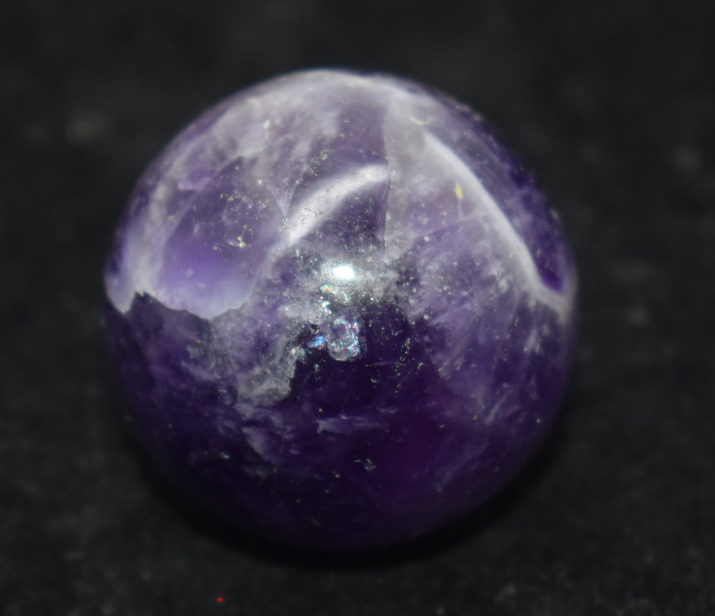 Natural Amethyst Stone Ball - {384.00 Gram}