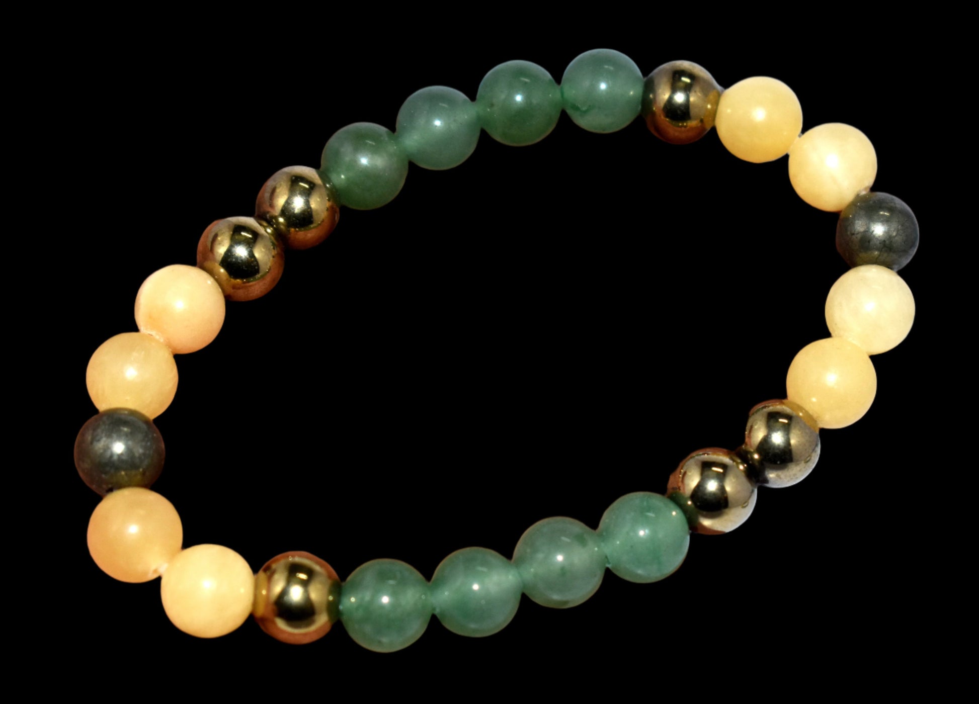 Money Magnet Bracelet - Attract Wealth and Prosperity with Natural Healing Stone