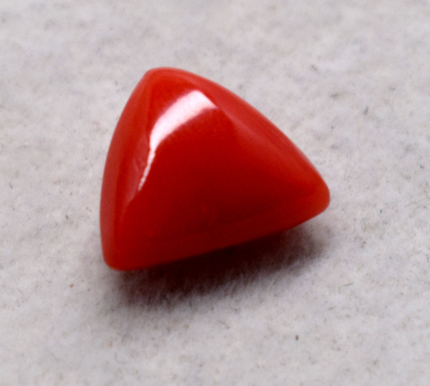 Red Coral (Moonga) Gemstone | 3.45 Carat Natural Gemstone | 3.85 Ratti Red Stone | Rashi ratan Astrological