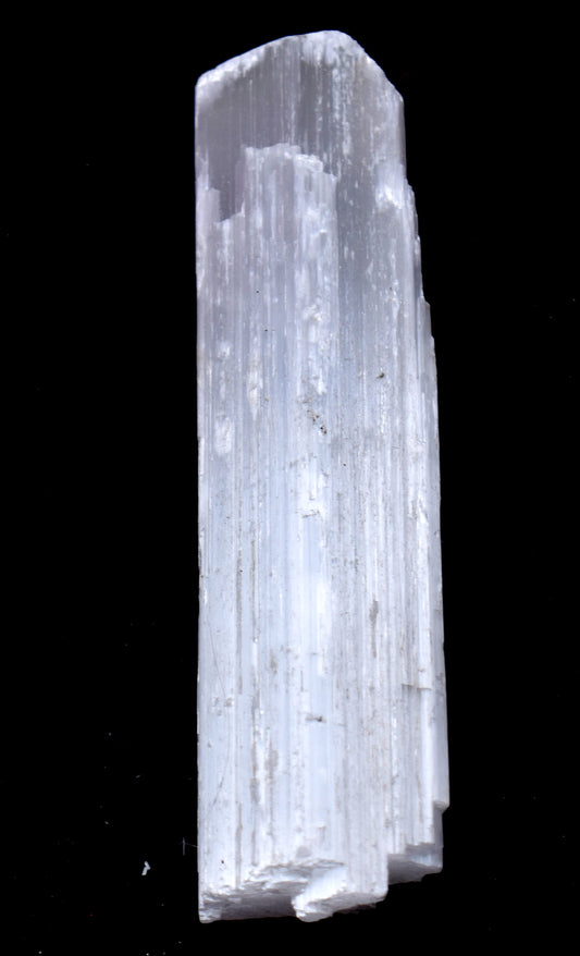 Natural Selenite Gemstone Rough Stick, {390.00 Gram}