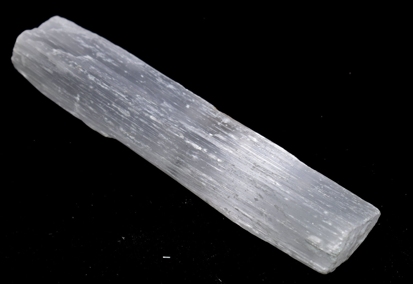 Natural Selenite Gemstone Rough, {250.00 Gram}