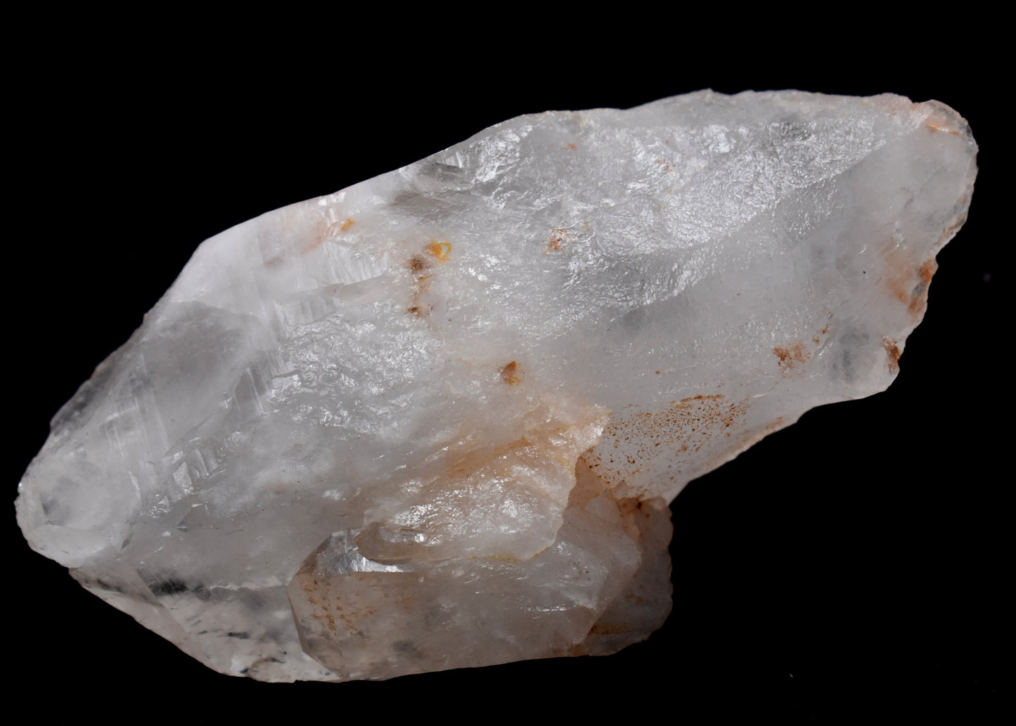 Quartz Crystal- Serra Do Cabral Mountains - Pinkish Hue,