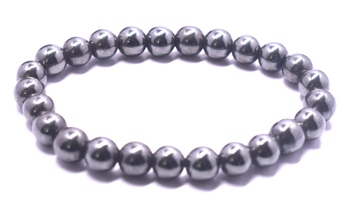 Hematite Bead Adjustable Bracelet