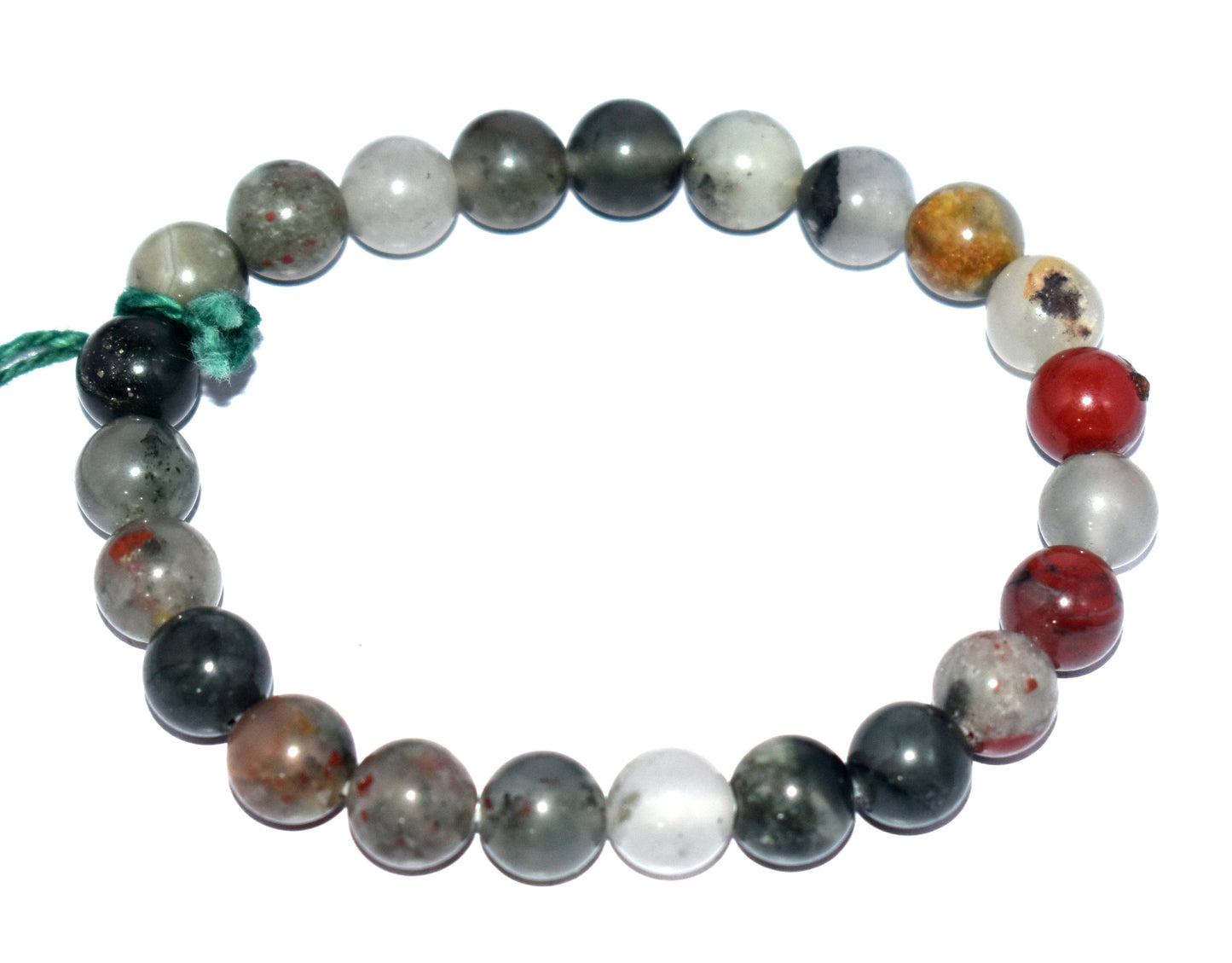 African Blood Stone Adjustable Bracelet