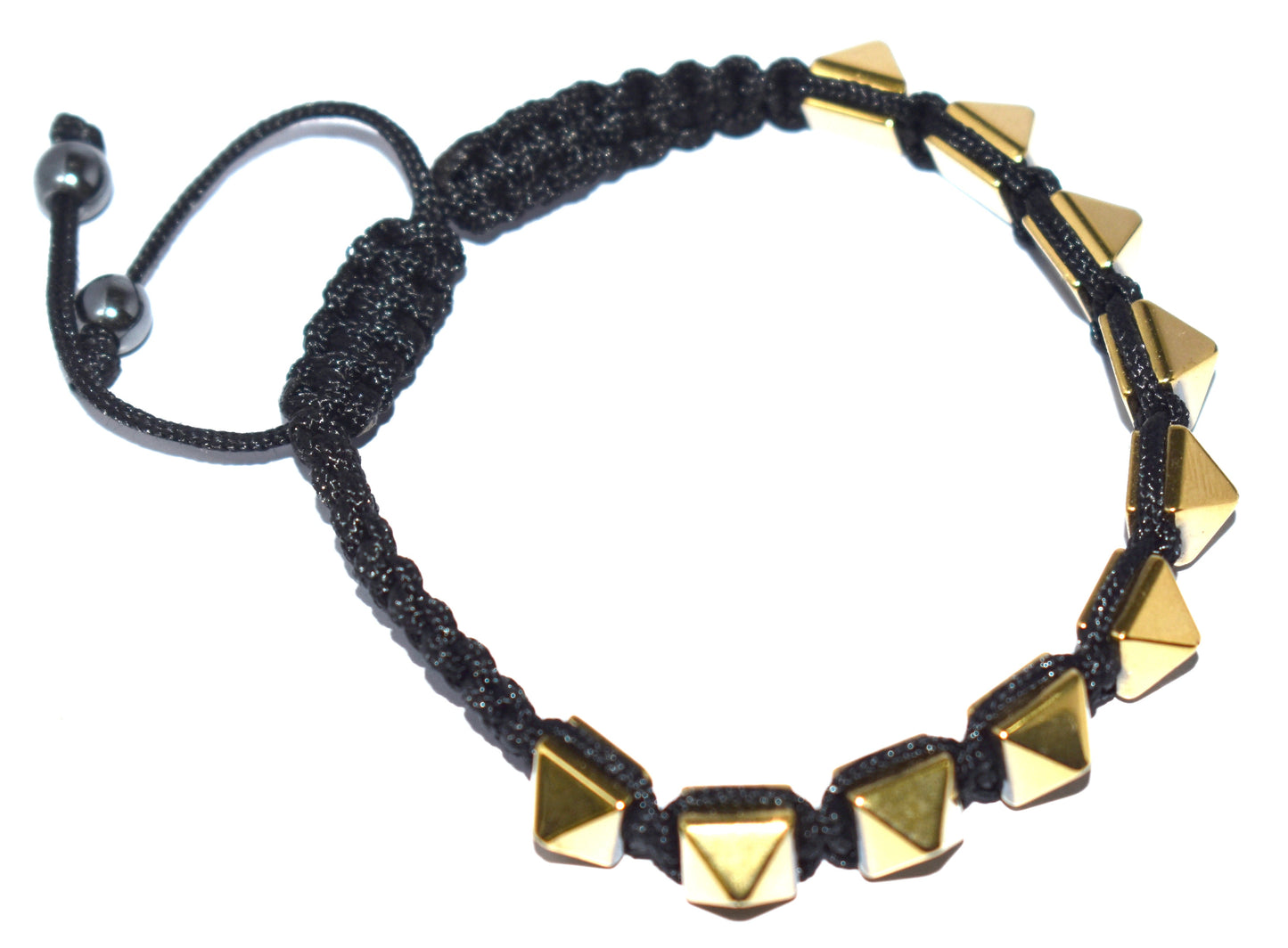 Golden Hematite Wire {Dori} Adjustable Bracelet