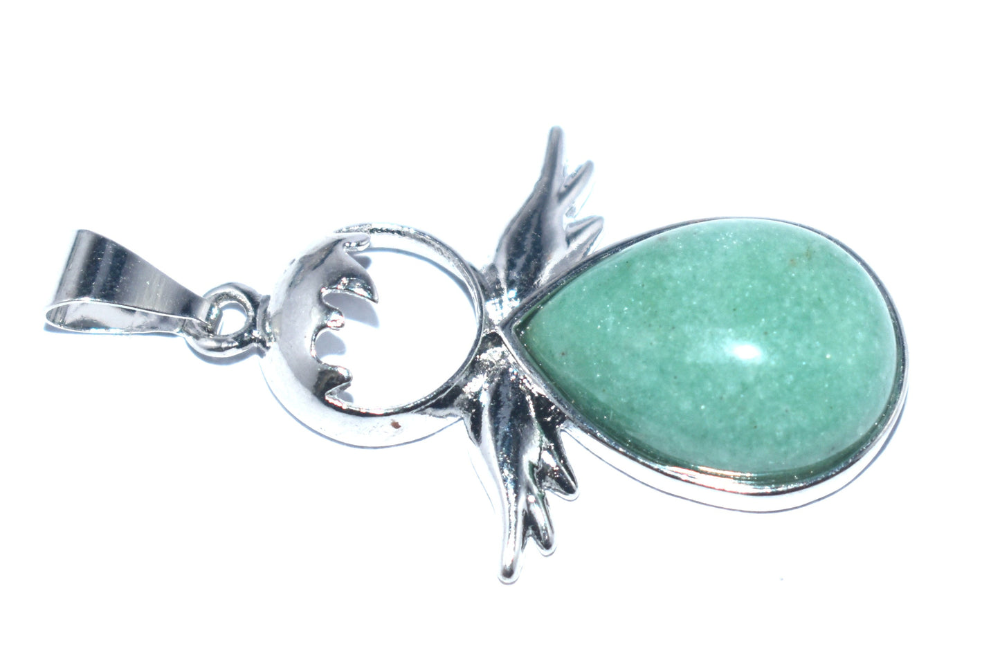 Green Aventurine Locket, {Weight - 5.40 Gram}