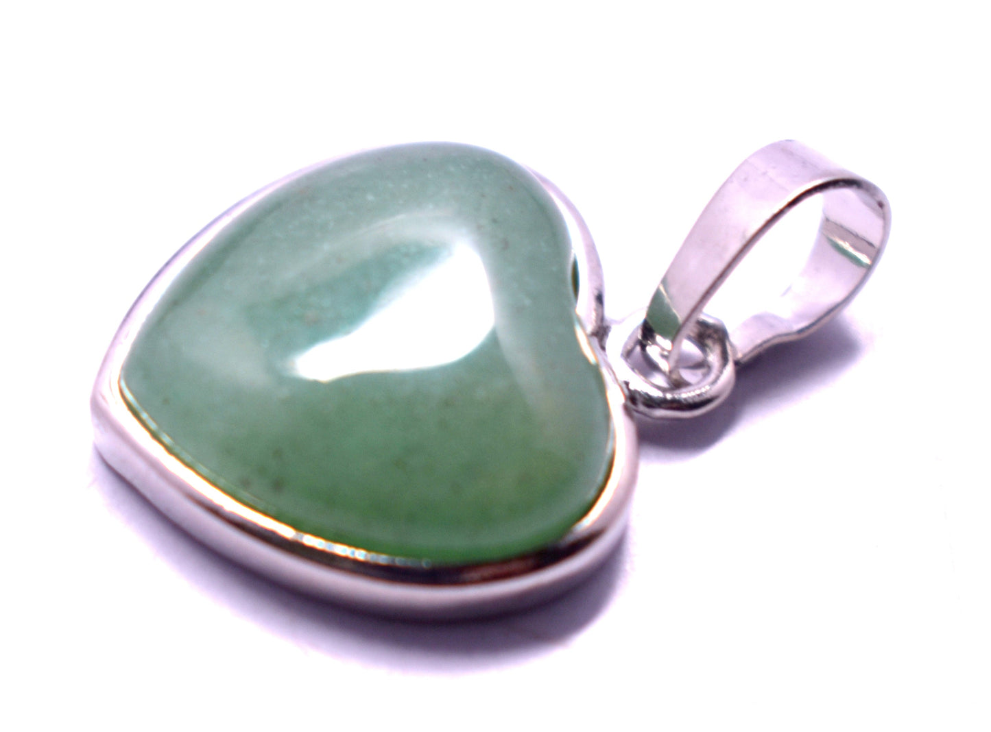 Green Aventurine Locket, {Weight - 3.40 Gram}