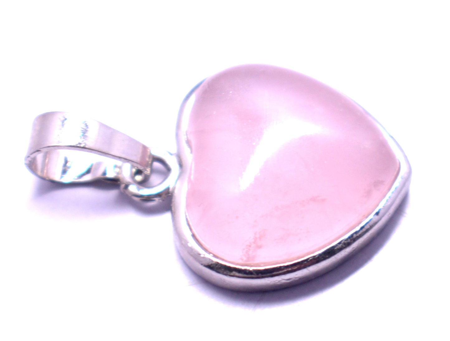 Rose Quartz Locket, {Weight - 3.75 Gram}