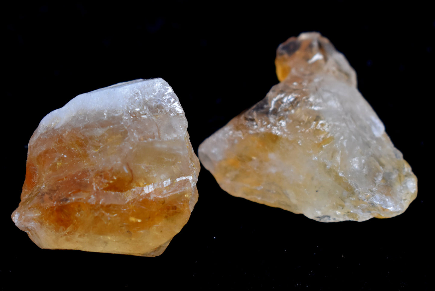 Natural Citrine Crystal Rough Chunks