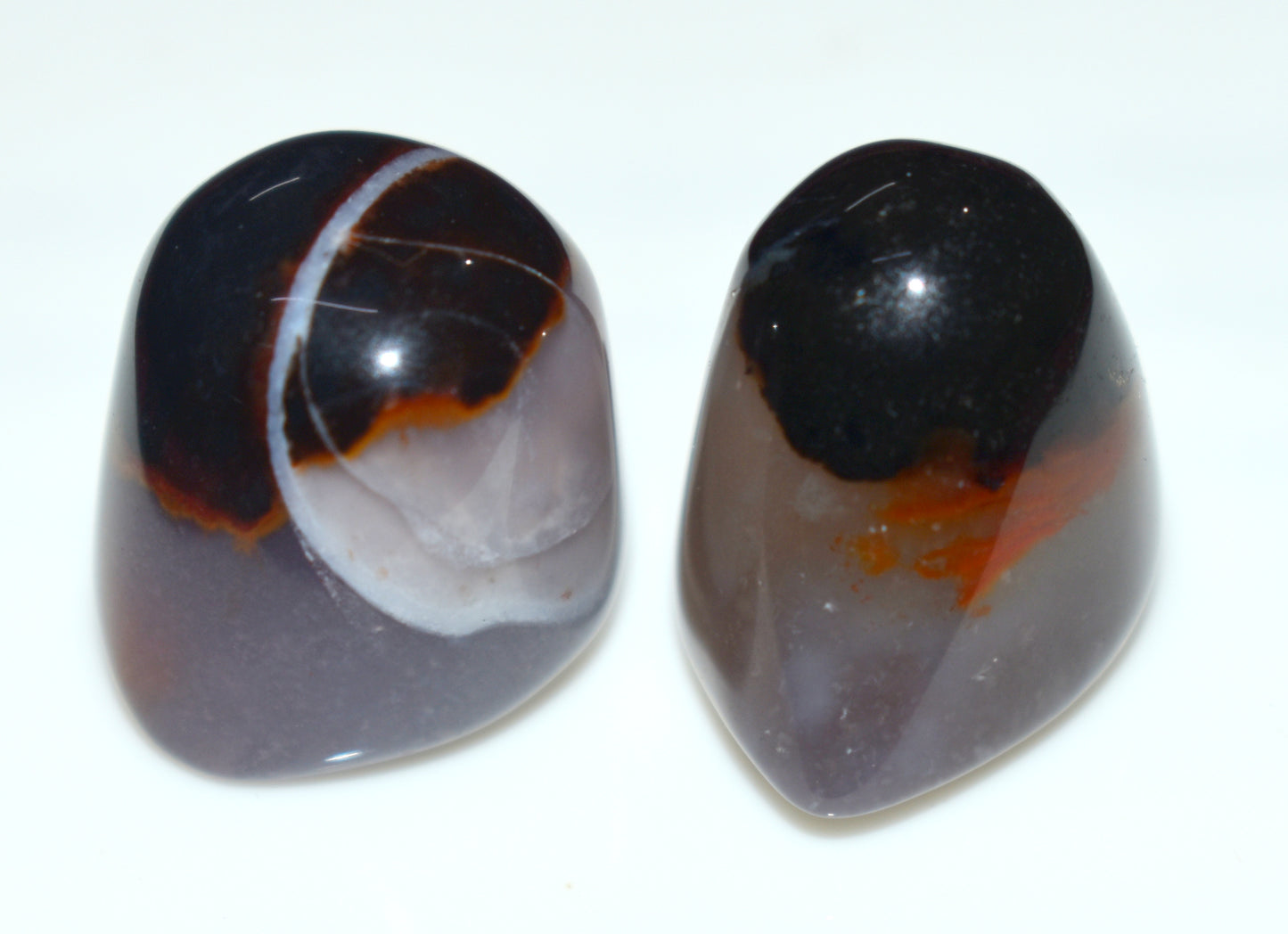 Black Shiva Third Eye Agate Natural Stonev