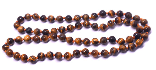 Tiger Eye Mala Beads Tigers Eye Mala Beads Stone Mala