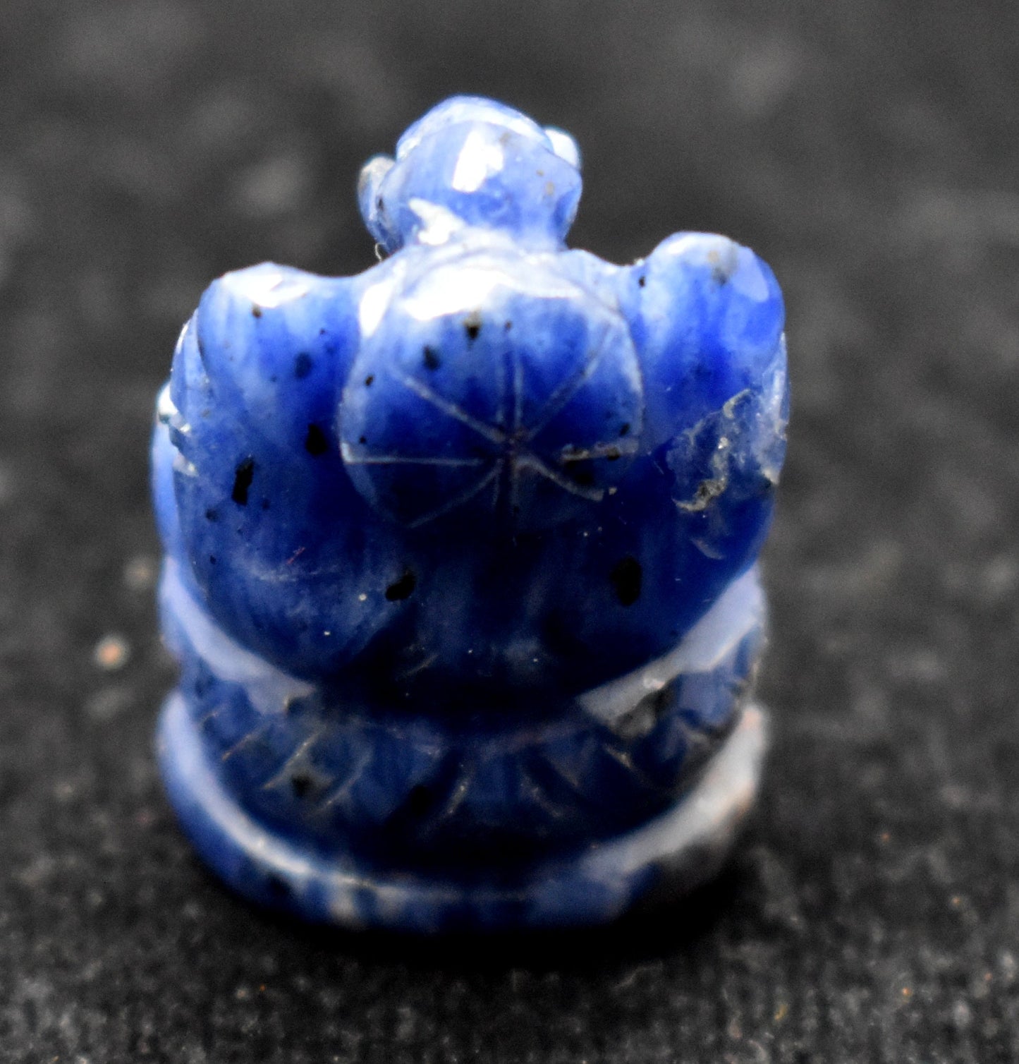 Blue Aventurine Ganesh Statue - Elegant Ganesh Figurine For Spiritual, {10.20 Gram}