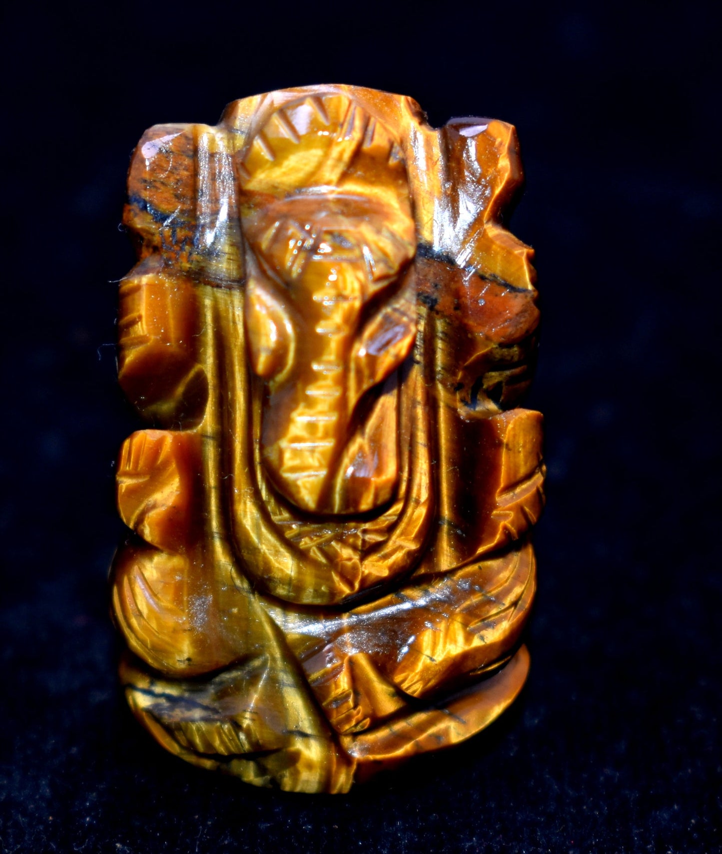 Gemstone Ganesh, Stone Ganesh, Ganesh statue, Ganesh Figurine, Lord Ganesh, Blue Ganesh, Crystal Ganesh, Ganesh, Quartz Ganesh,