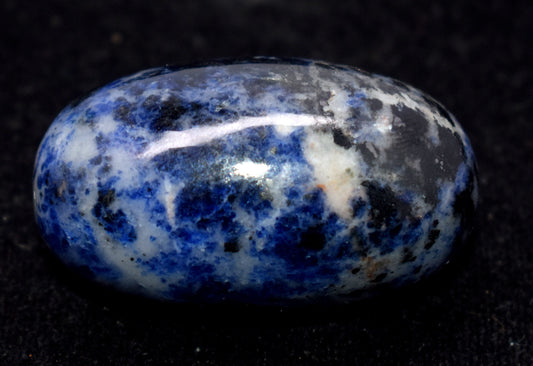 Blue Sodalite Stone Metaphysical Crystals Lingam, {58.30 Gram},