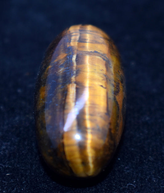 Tiger Eye Stone Lingam| Metaphysical Crystal | Meditation Crystal |