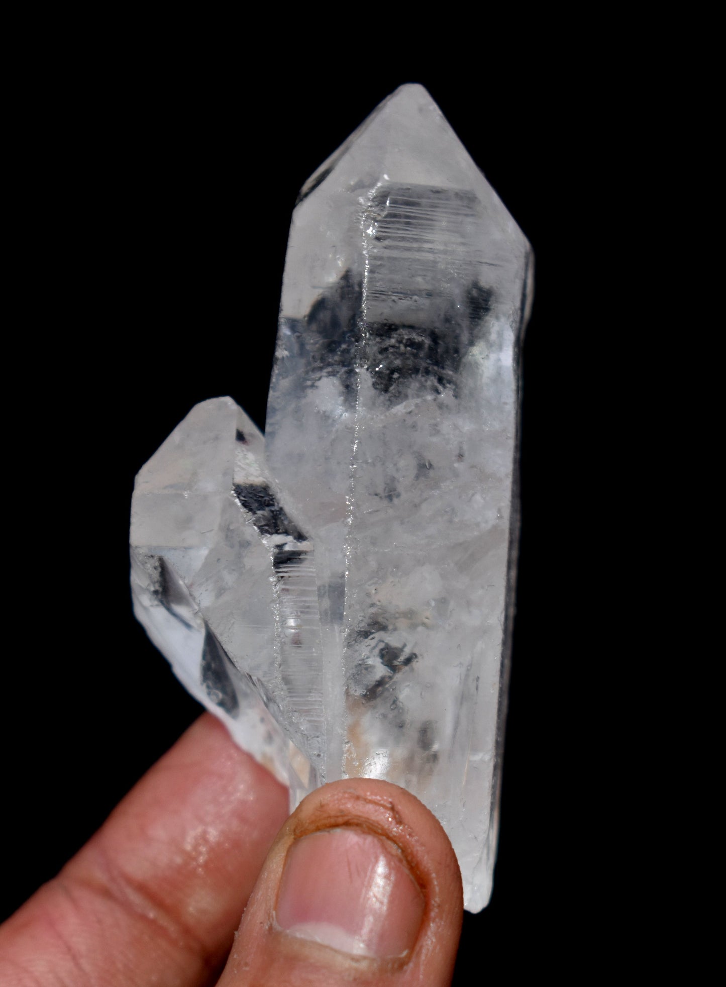 Tantric Twin Crystal Point, Reiki Energy Spiritual