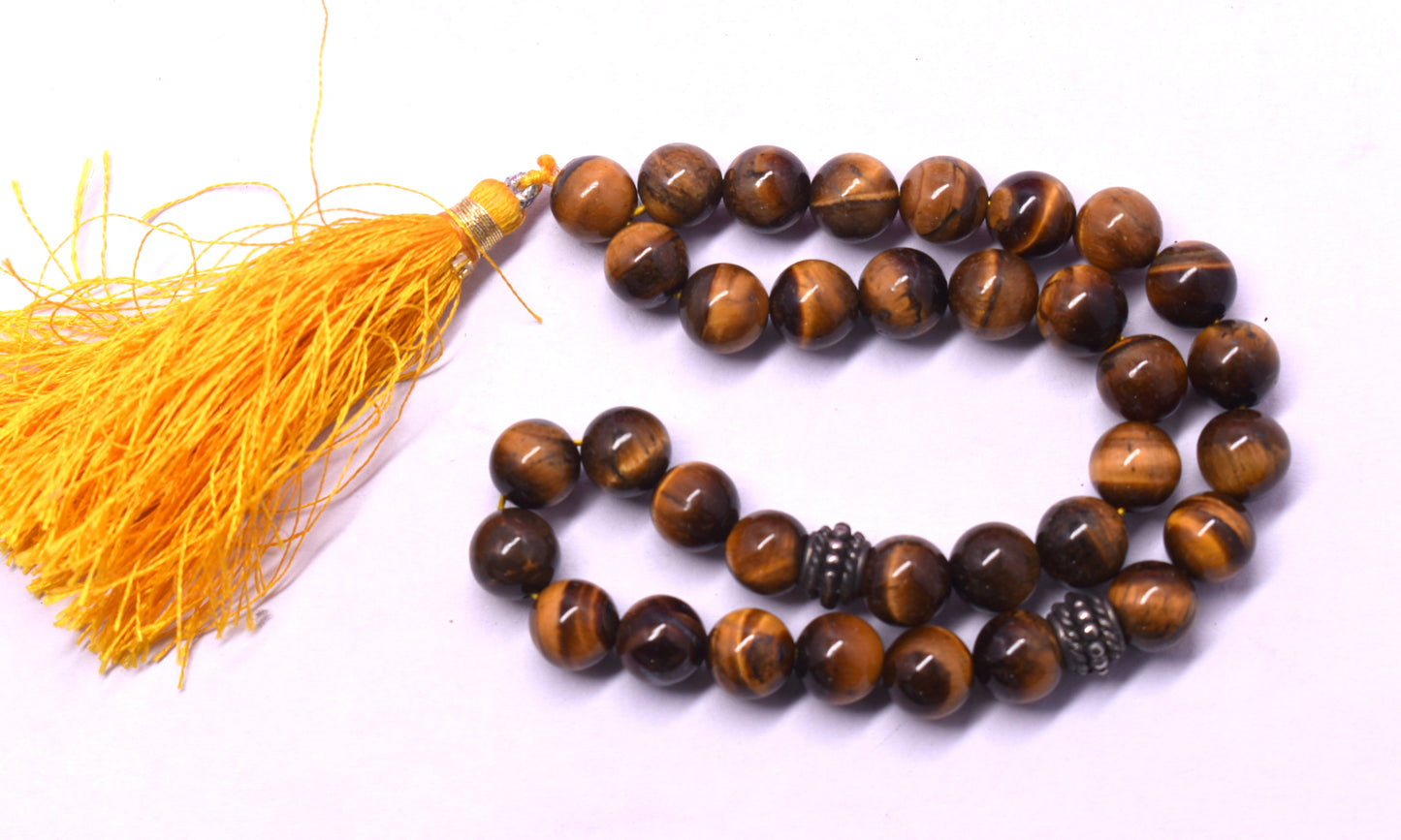 Tiger Eye Bead Mala