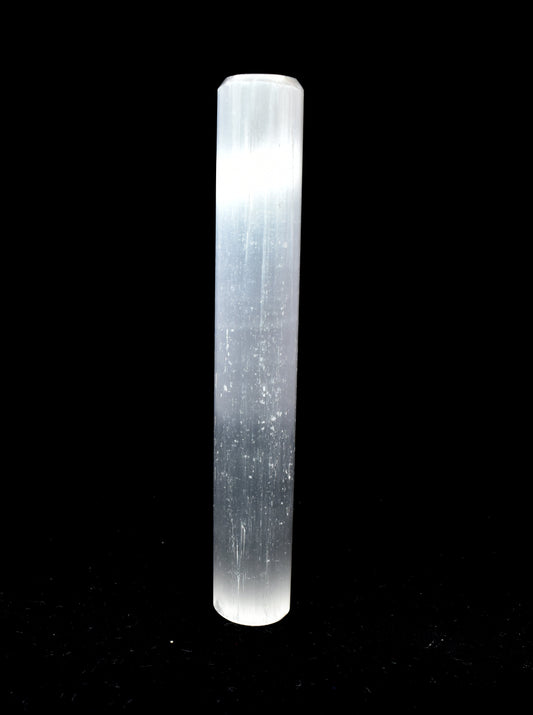 Selenite Pencil - Selenite Long - {65.38 Gram} Selenite Stick - Energy Cleansing Pencil -