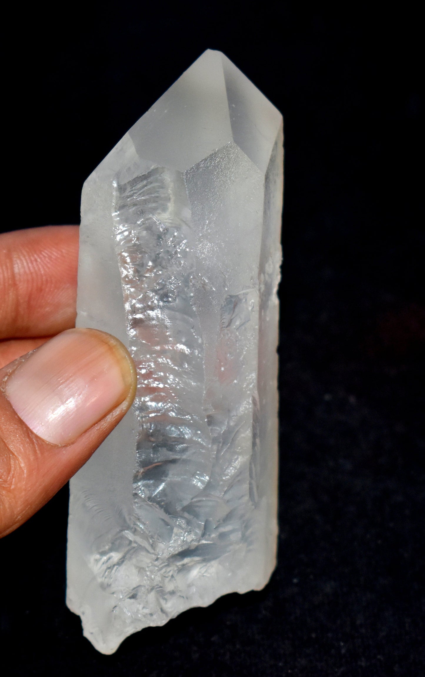 Natural Lemurian Quartz Crystal