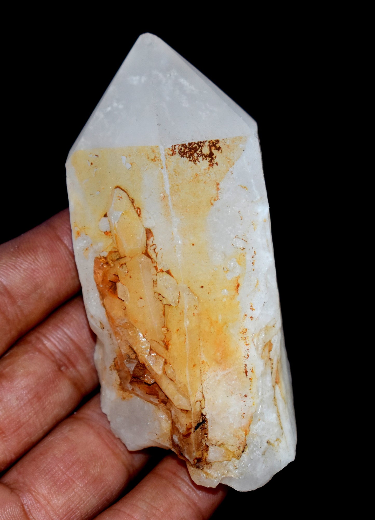 Natural Lemurian Quartz Crystal