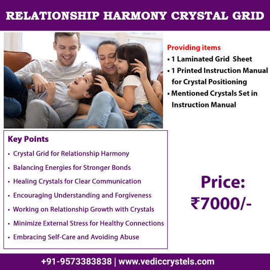 Relationship Harmony Crystal Grid