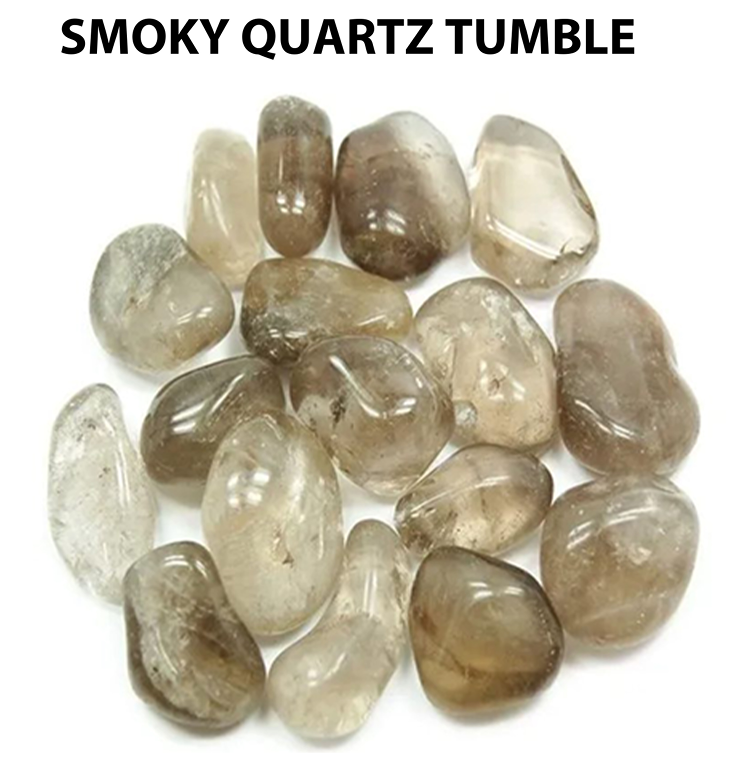 Smoky Quartz tumble stones