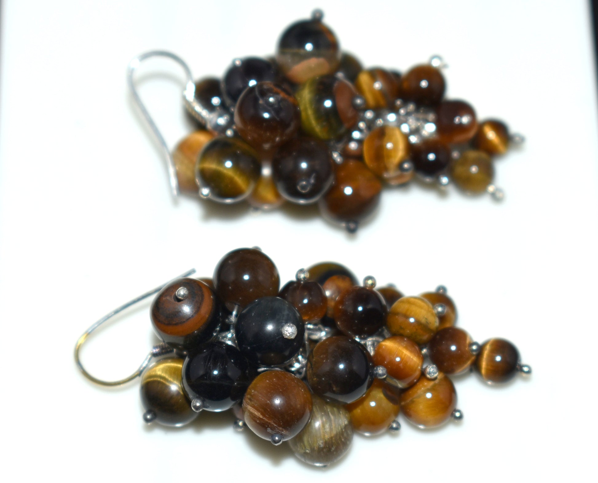 Tiger Eye Ear Hanging