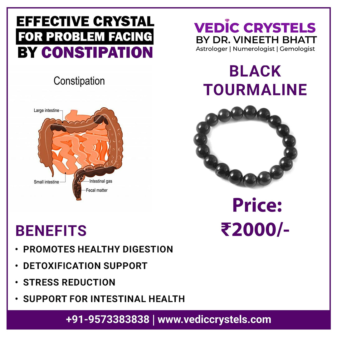 Constipation Problem | Crystal for Remedy