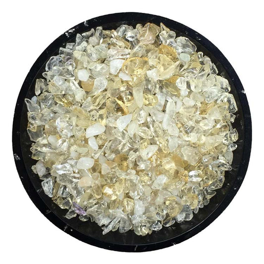 Citrine Loose Gemstone Un Cut Chips, {1.00 KG}