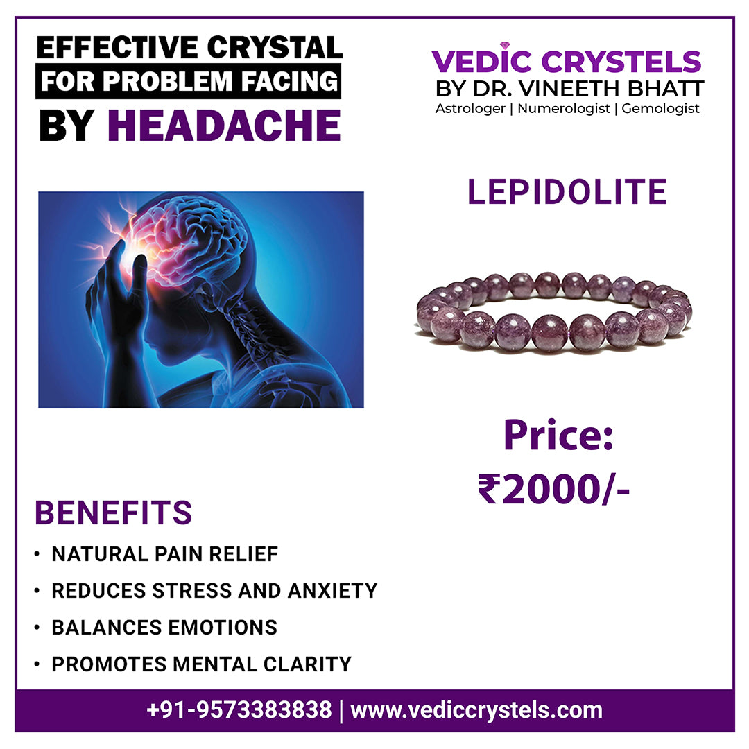 Headache | Crystal for Remedy