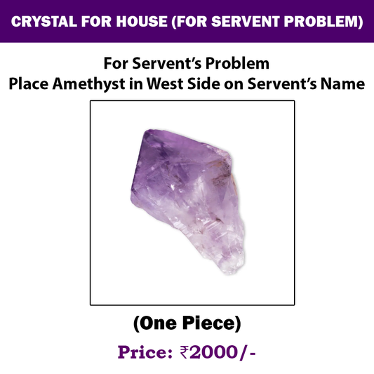 Amethyst Crystal Rough Stone - Natural Amethyst Crystal - Crystal for House