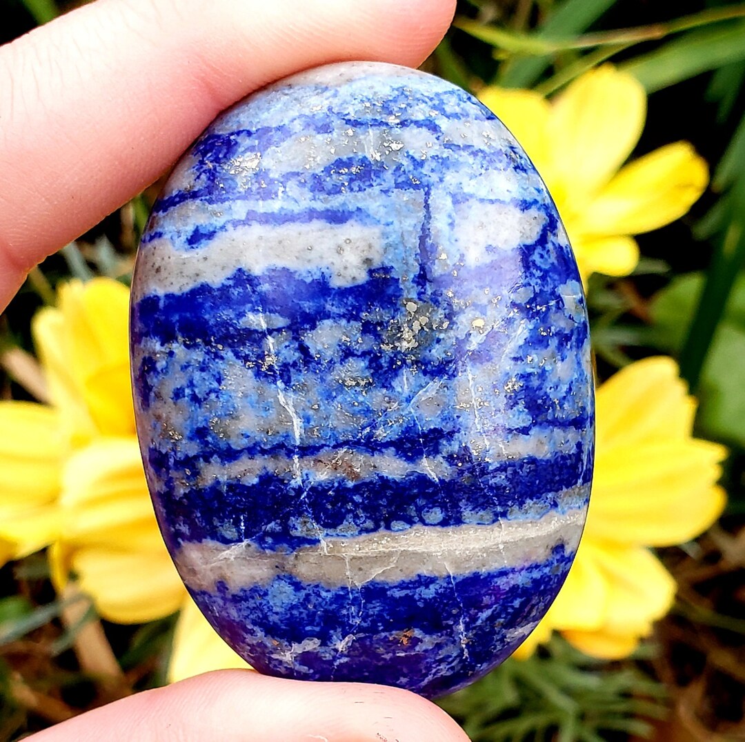 Lapis Lazuli Palm Stone