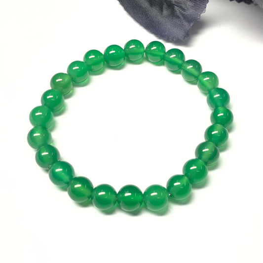 Green Onyx Bead Bracelet