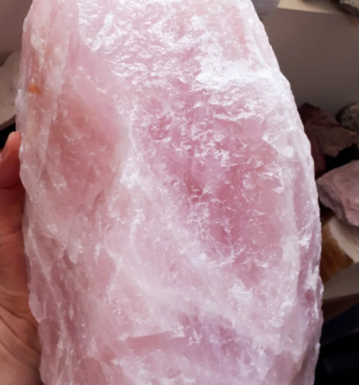 Rose Quartz Raw Gemstone Big Size 5 Kg 1 Piece