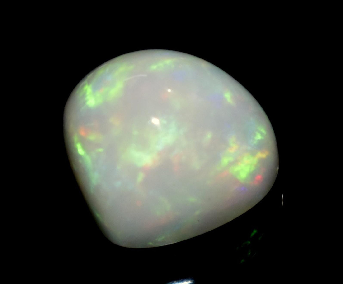 Ethiopian Opal, Heart Shape Cabochon Loose Gemstone, 7.50 Carat, Size-14x12x9mm,