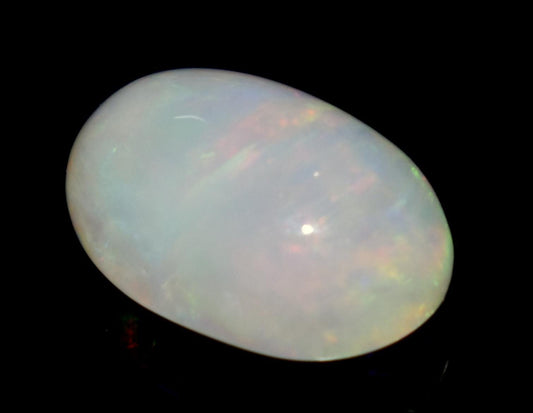 Opal, 100% Natural Ethiopian Opal, Oval Cabochon Loose Gemstone, 5.70 Carat, Size-15x11x7mm, For Jewelry Making, Gift For Her,